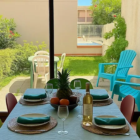 T2, 4 Couchages Avec Piscine, Tennis Et Parking - - Fr-1-732-51 * Argeles-sur-Mer